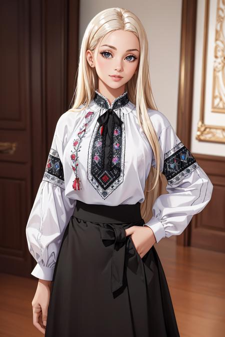 19172-3358842316-((masterpiece,best quality,edgQuality)),(smile_0.8),1girl,solo,_edgVyshivanka, a woman in a white blouse and black skirt ,wearin.png